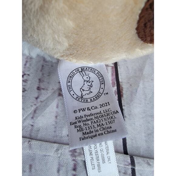 Beatrix Potter 9" Peter Rabbit Plush Blue Jacket 2021 Stuffed Animal Easter - Picture 5 of 5